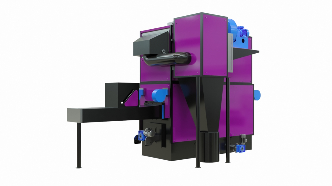 Hackschnitzelheizung für Industrie Comfort RT Biomasseheizung Hackschnitzelheizung für die Industrie Comfort RT